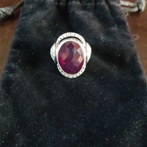 Purple Amethyst Nicky Butler ring